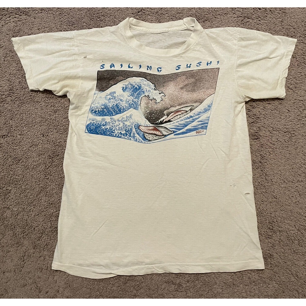Vintage‎ Artist NEON PARK from the HEAVEN Store SAILING SUSHI 80s RARE